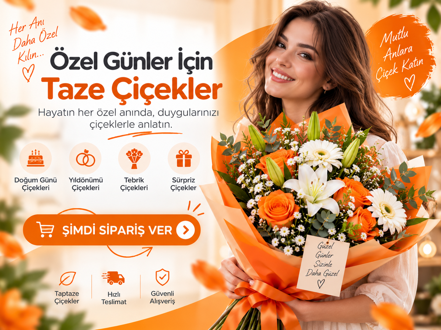 Renkli Orkideler